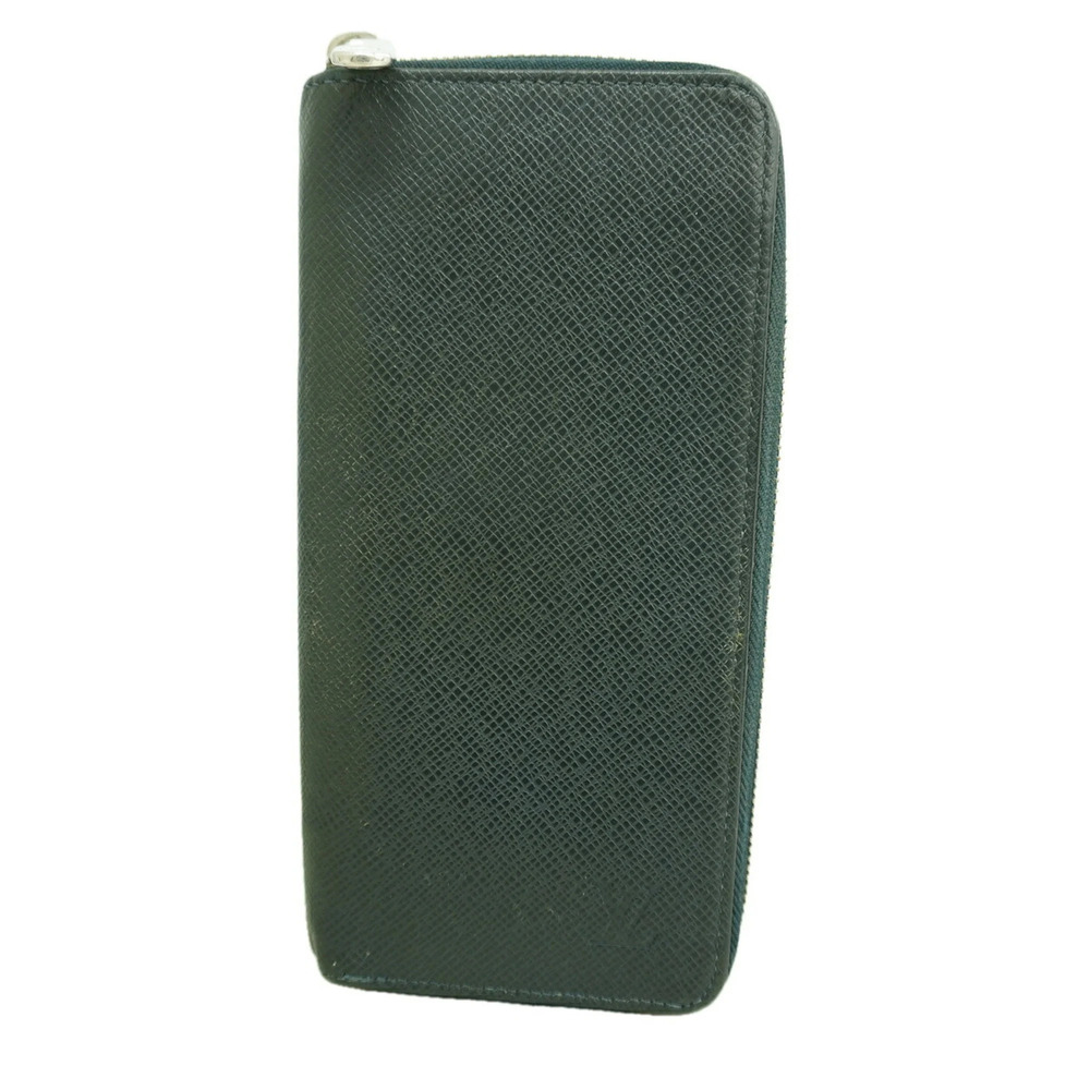 Louis Vuitton Taiga Zippy Wallet Vertical M32837 Ocean Men's Long